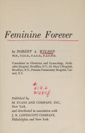 book Feminine Forever