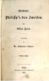 book Geschichte Philipps des Zweiten