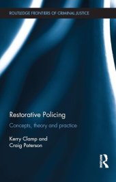 book Restorative Policing: Concepts, theory and practice