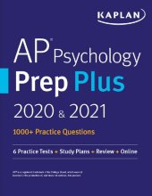 book AP Psychology Prep Plus 2020 & 2021