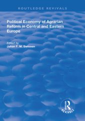 book Political Economy of Agrarian Reform in Central and Eastern Europe