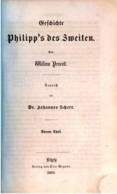 book Geschichte Philipps des Zweiten