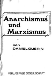 book Anarchismus und Marxismus