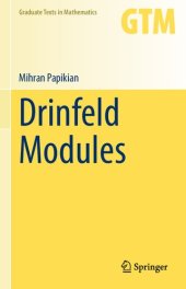 book Drinfeld Modules