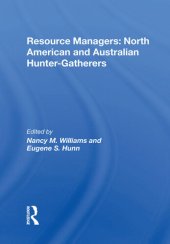 book Resource Managers: North American And Australian Hunter-Gatherers