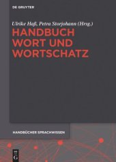 book Handbuch Wort und Wortschatz