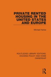 book Private Rented Housing in the United States and Europe