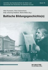 book Baltische Bildungsgeschichte(n)