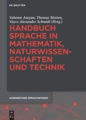 book Handbuch Sprache in Mathematik, Naturwissenschaften und Technik