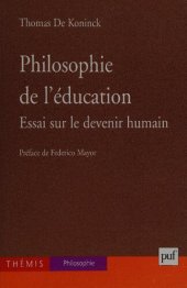 book Philosophie de l'éducation