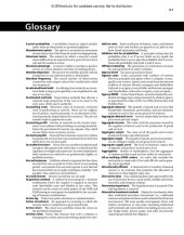 book CFA Level 1 Glossary