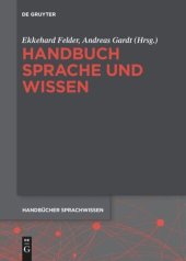 book Handbuch Sprache und Wissen