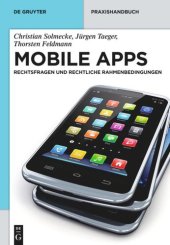 book Mobile Apps: Rechtsfragen und rechtliche Rahmenbedingungen