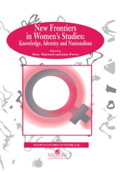 book New Frontiers In Women's Studies: Knowledge, Identity And Nationalism