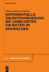 book Differentielle Objektmarkierung bei unbelebten Objekten im Spanischen