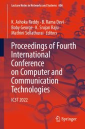 book Proceedings of Fourth International Conference on Computer and Communication Technologies: IC3T 2022