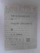 book The Handwriting of English Documents