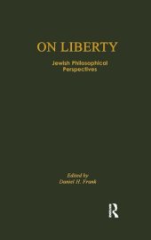 book On Liberty: Jewish Philosophical Perspectives