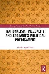 book Nationalism, Inequality and England’s Political Predicament