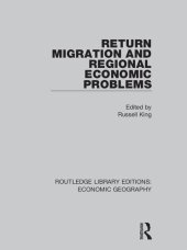 book Return Migration and Regional Economic Problems