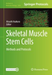 book Skeletal Muscle Stem Cells: Methods and Protocols