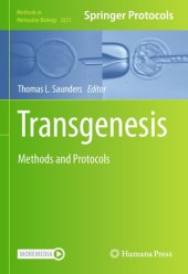 book Transgenesis: Methods and Protocols