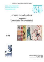 book Cours de Géodésie