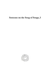 book Sermons on the Song of Songs, I