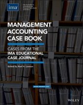 book Management Accounting Case Book: Cases from the IMA Educational Case Journal