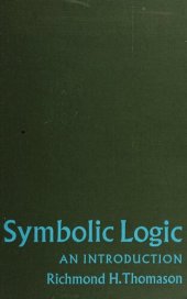 book Symbolic Logic: An Introduction