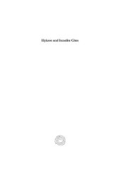 book Hyksos and Israelite Cites