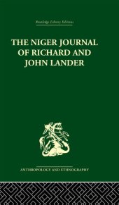 book The Niger Journal of Richard and John Lander