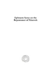 book Ephraem Syrus on the Repentance of Nineveh