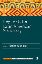 book Key Texts for Latin American Sociology