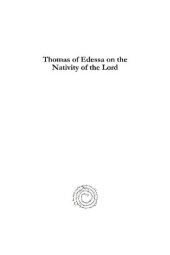 book Thomas of Edessa on the Nativity of the Lord