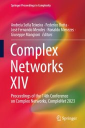 book Complex Networks XIV: Proceedings of the 14th Conference on Complex Networks, CompleNet 2023