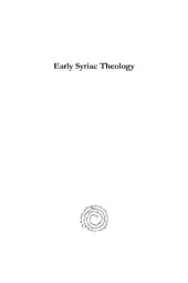 book Early Syriac Theology