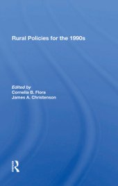 book Rural Policies For The 1990s