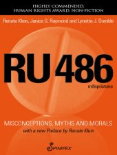 book RU486: Misconceptions, Myths and Morals