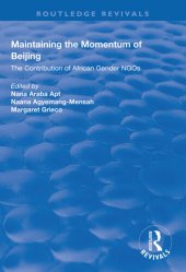 book Maintaining the Momentum of Beijing: The Contribution of African Gender NGOs