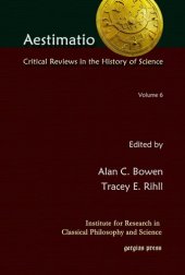 book Aestimatio: Critical Reviews in the History of Science (Volume 6)