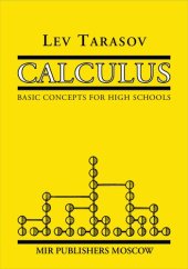 book Calculus - Basic Concepts For High School