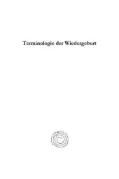 book Terminologie Der Wiedergeburt