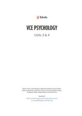 book Edrolo VCE Psychology Units 3 & 4