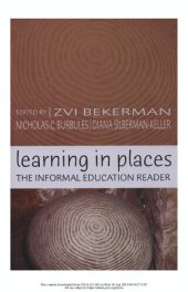 book Learning in places : the informal education reader