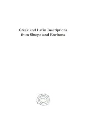 book Greek and Latin Inscriptions from Sinope and Environs