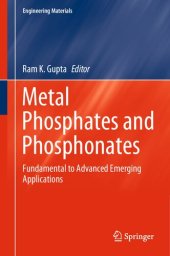 book Metal Phosphates and Phosphonates: Fundamental to Advanced Emerging Applications