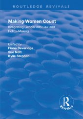 book Making Women Count: Integrating Gender into Law and Policy-making