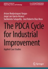 book The PDCA Cycle for Industrial Improvement: Applied Case Studies