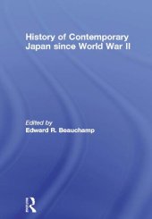 book History of Contemporary Japan since World War II